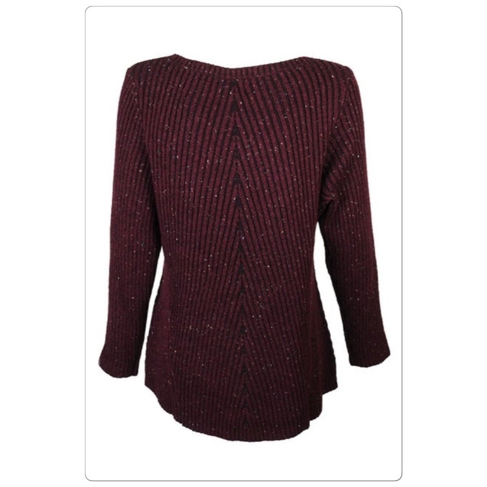 Style & Co. Multi-Directional Ribbed Sweat - Picture 3 of 4